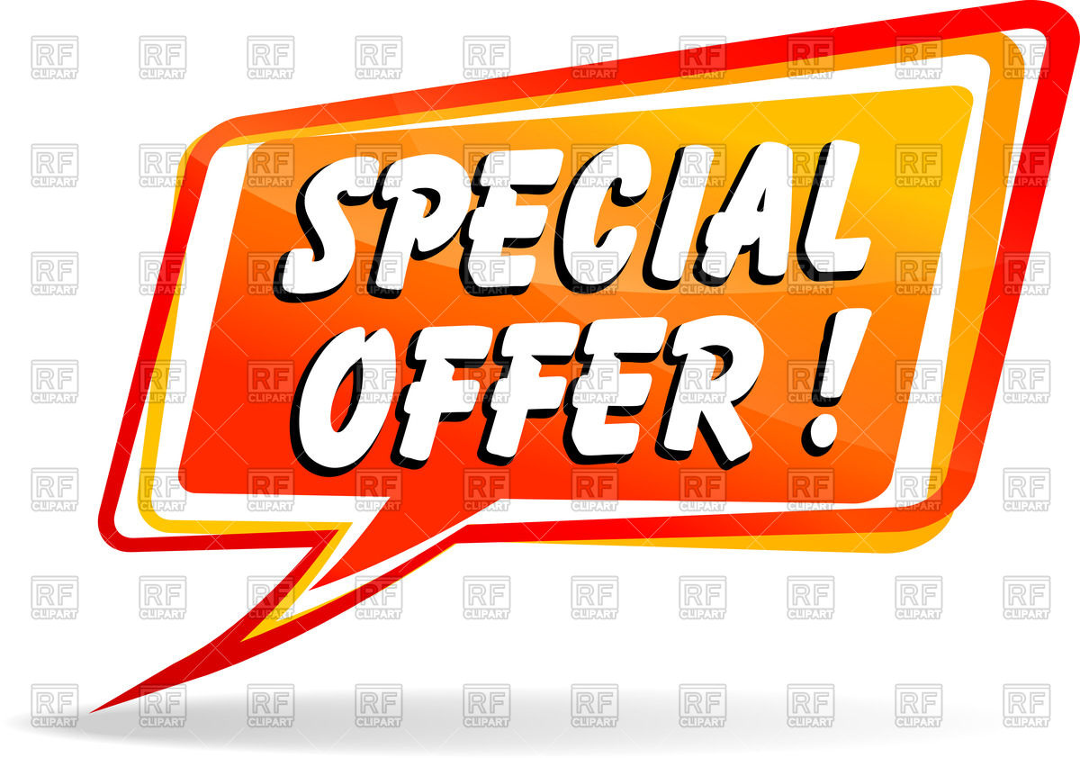 1200x842 Speech Bubble With Inscription Special Offer Vector Image Vector