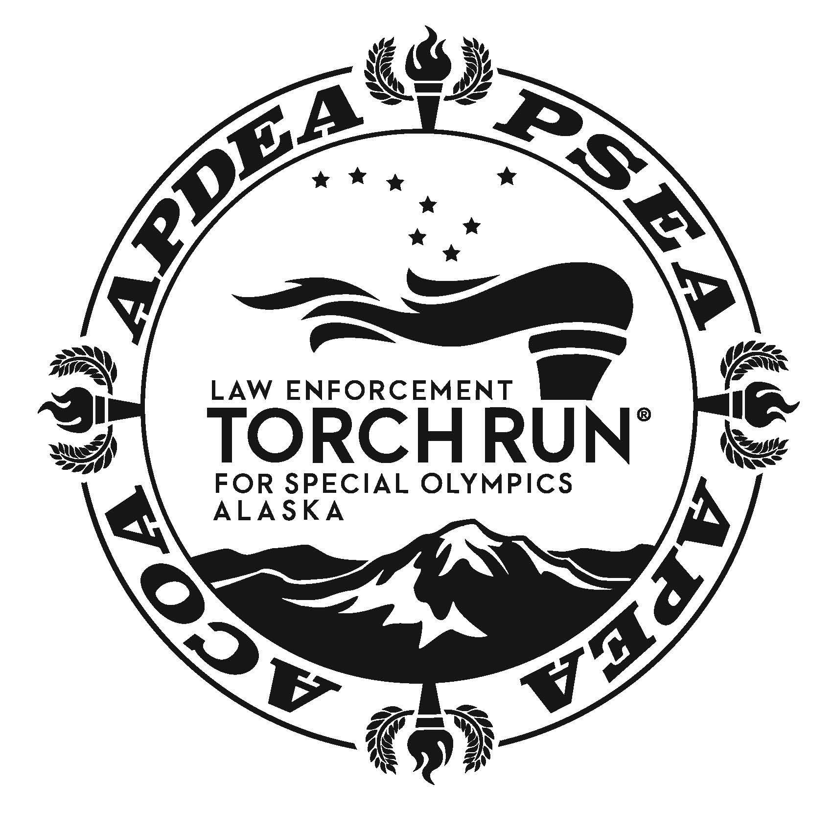 1700x1700 Torchrun2017 Vector Blk White Va Special Olympics Alaska
