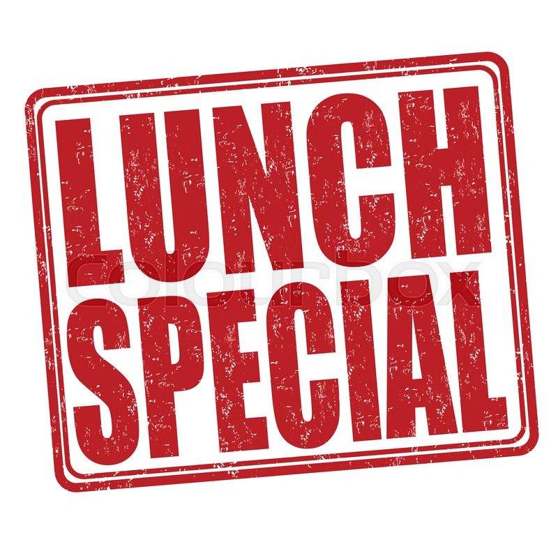 800x800 Lunch Special Grunge Rubber Stamp On White Background, Vector