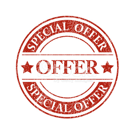 440x440 Grungy Special Offer Sign Vector Stock Vector