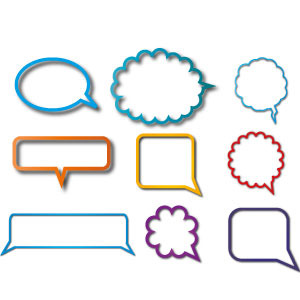 300x300 Speech Bubbles