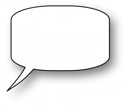 425x368 Speech Bubble Vectors Free
