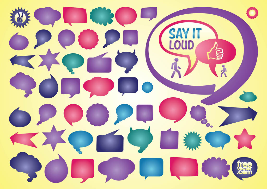 1024x726 Speech Bubble Vectors Vector Art Amp Graphics