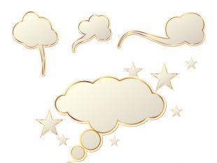 310x233 Speech Cloud And Bubbles Vector Free Vectors Ui Download