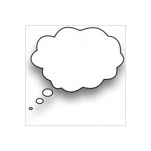300x300 Speech Bubble Vector Clip Art