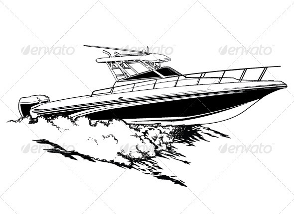 590x431 Speed Boat By Cphilly Graphicriver