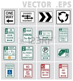 236x259 Traffic Sign Vector Speed Limit, No Turn. Vector Amp Sign