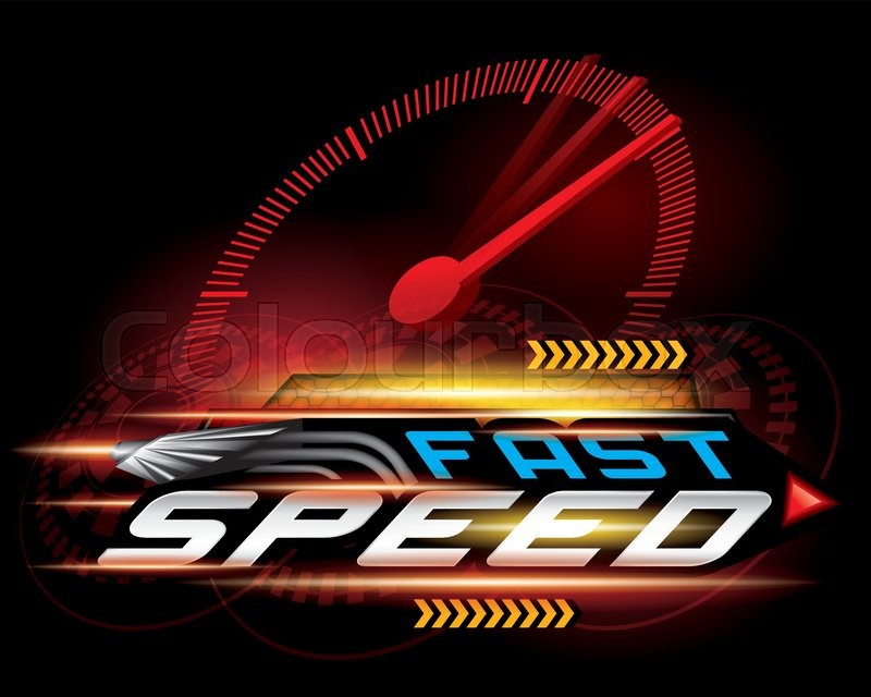 800x640 Fast Speed Concept Vector Stock Vector Colourbox