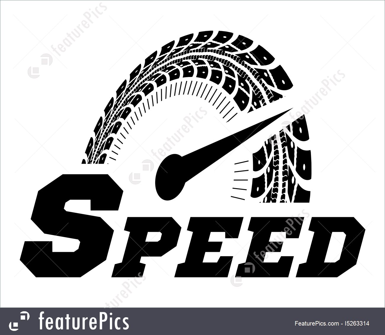 1300x1132 Speedometer Vector Illustration