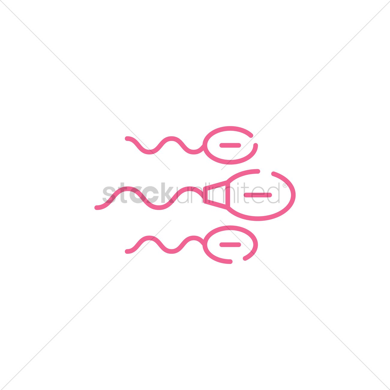1300x1300 Sperm Vector Image