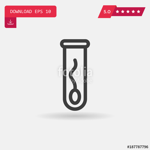 500x500 Sperm Vector Icon Stock Image And Royalty Free Vector Files On