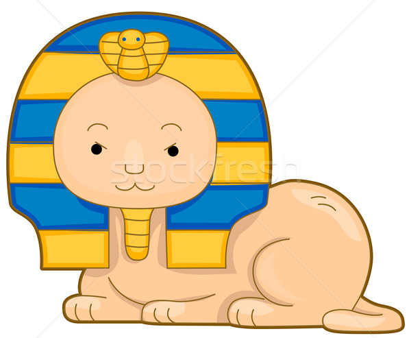600x493 Sphinx Vector Illustration Lenm ( 558248) Stockfresh