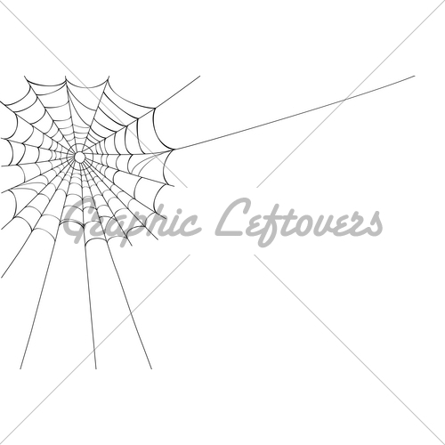 500x500 Vector Spider Web On White Gl Stock Images