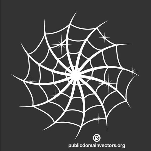 500x500 Spider Web Graphics Public Domain Vectors
