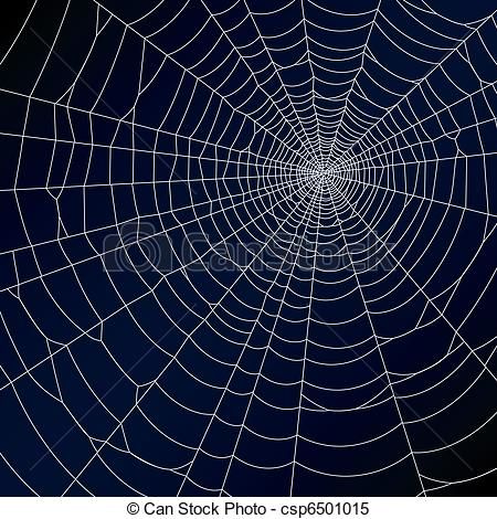 450x470 Clipart Vector Of Spider Web