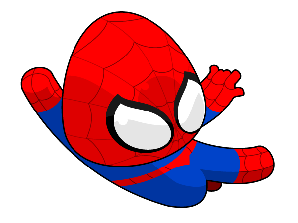 600x450 Spiderman Vector 123freevectors