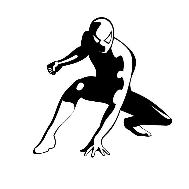 660x660 Spider Man Vector Clip Art