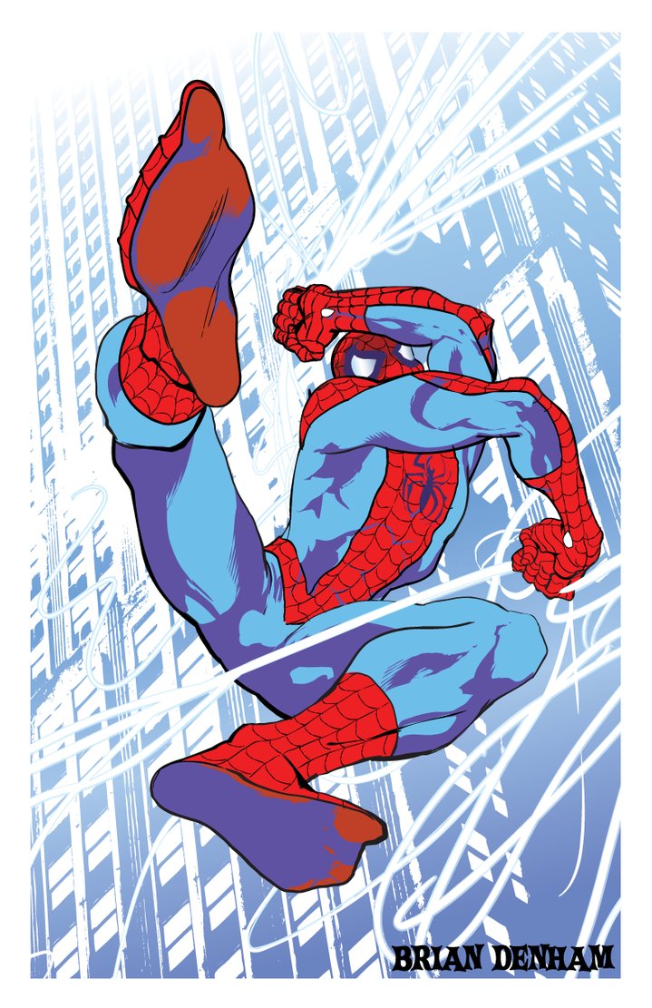 719x1111 Spider Man Vector Art By Danerot