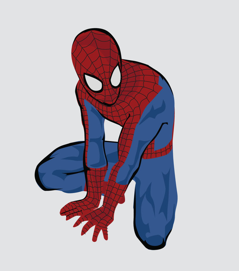 840x952 Spiderman Vector. By Stoprewindplay