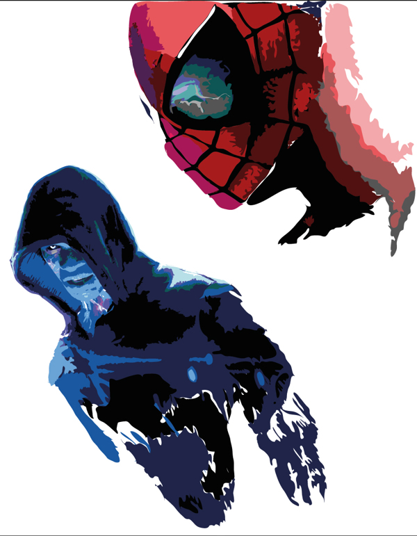 600x771 The Amazing Spiderman 2 Tribute Vector Art You Have To See