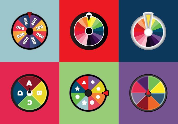 700x490 Free Spinning Wheels Vector