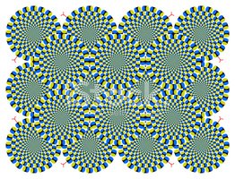 262x200 Vector Optical Illusion Spin Cycle Stock Vectors
