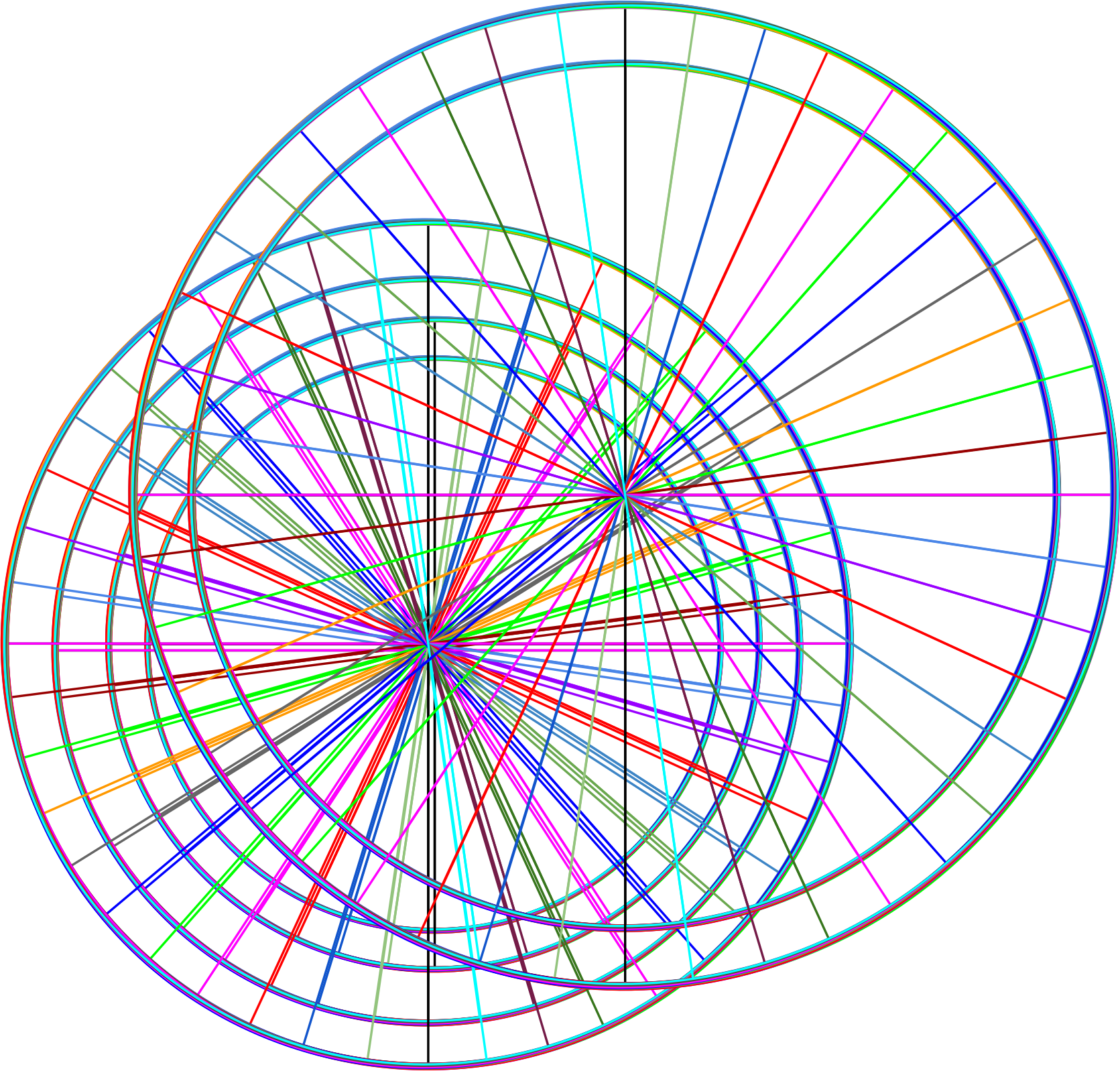 1671x1598 Spirograph Vector Clipart Image