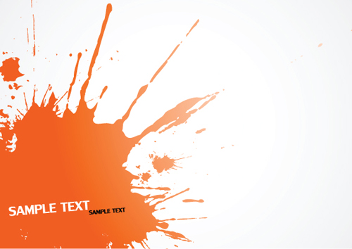 500x354 Colored Splash Garbage Vector Background 03 Free Download