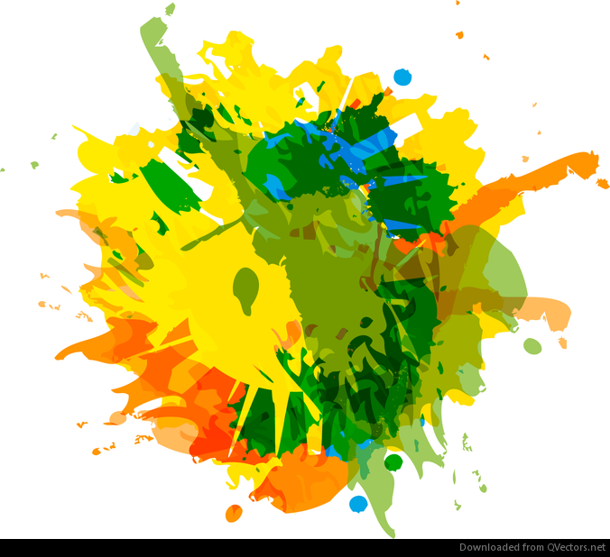676x618 Abstract Ink Splash Background Vector Graphic