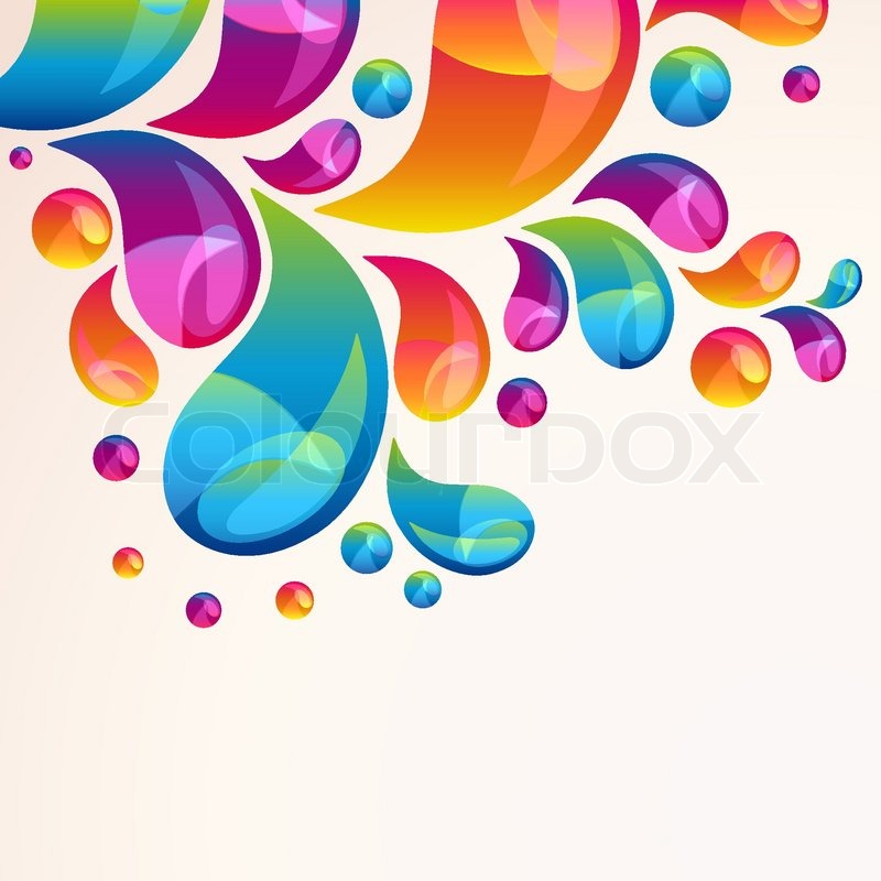 800x800 Splash Vector Background Cover Template Stock Vector Colourbox