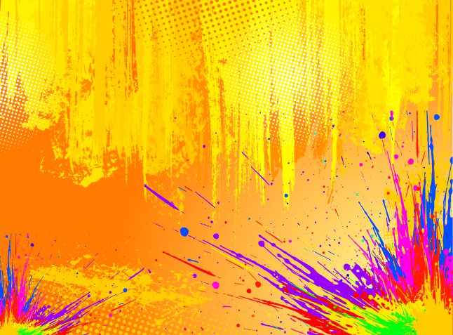646x477 Color Splash Vector Background Vector Art Amp Graphics