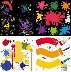236x238 Color Splash Tile Vector Free Grafit