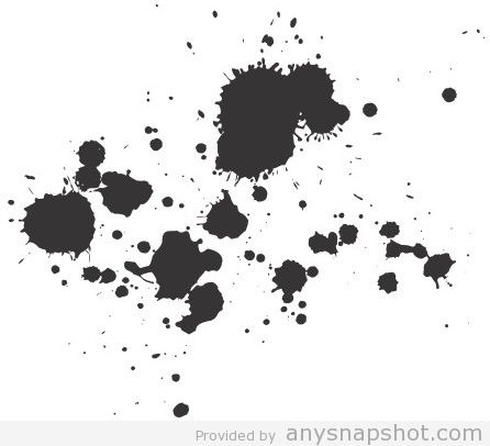 446x406 Ink Splash Vector Free Download