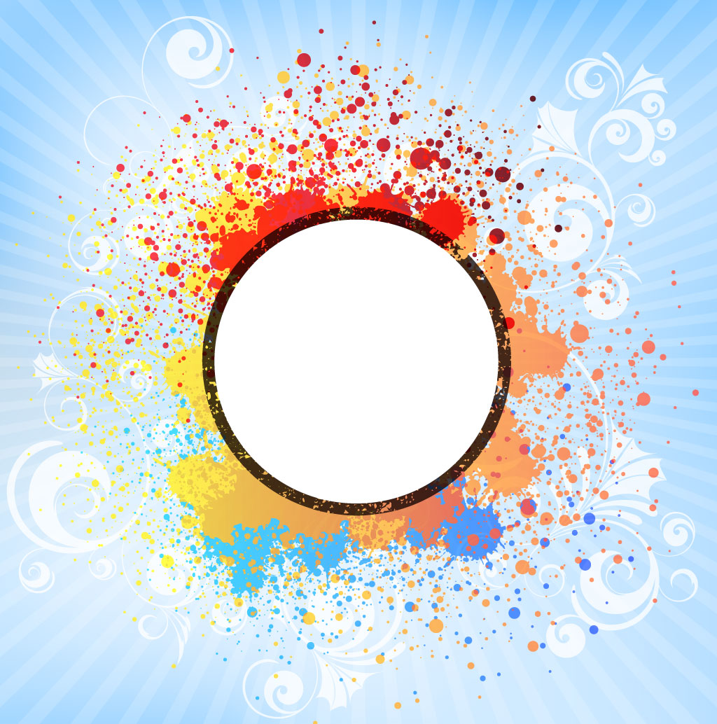 1024x1034 Circle Splash Frame