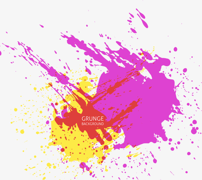 650x579 Color Splash Vector, Color Vector, Splash Vector, Pieces Of Red