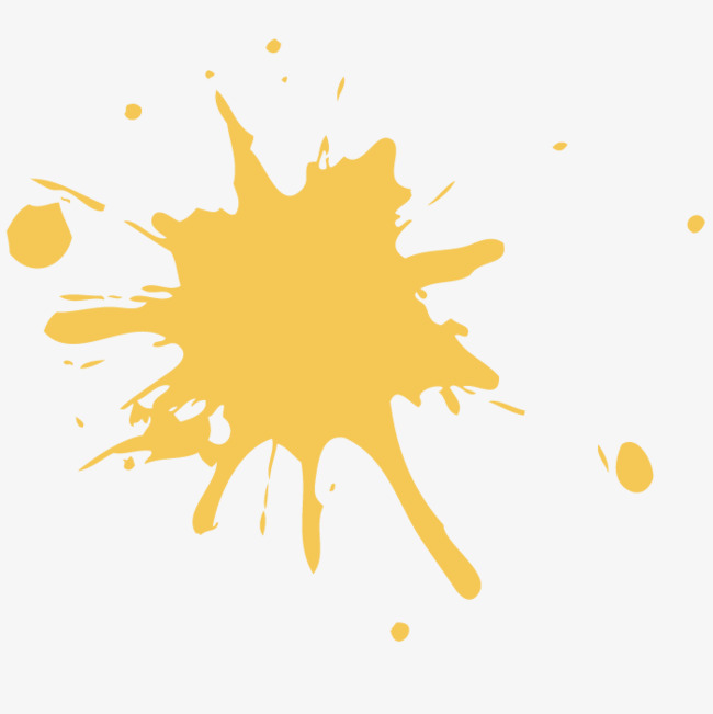 650x651 Vector Yellow Ink Splash, Splash Vector, Shading It, Colour Png