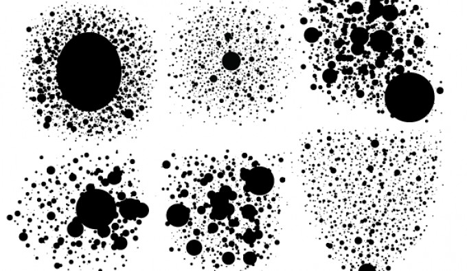 680x395 Splatter Vector Set Vectorish