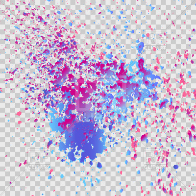 400x400 Colorful Explosion Of Paint Splatter Vector Image Vector Artwork