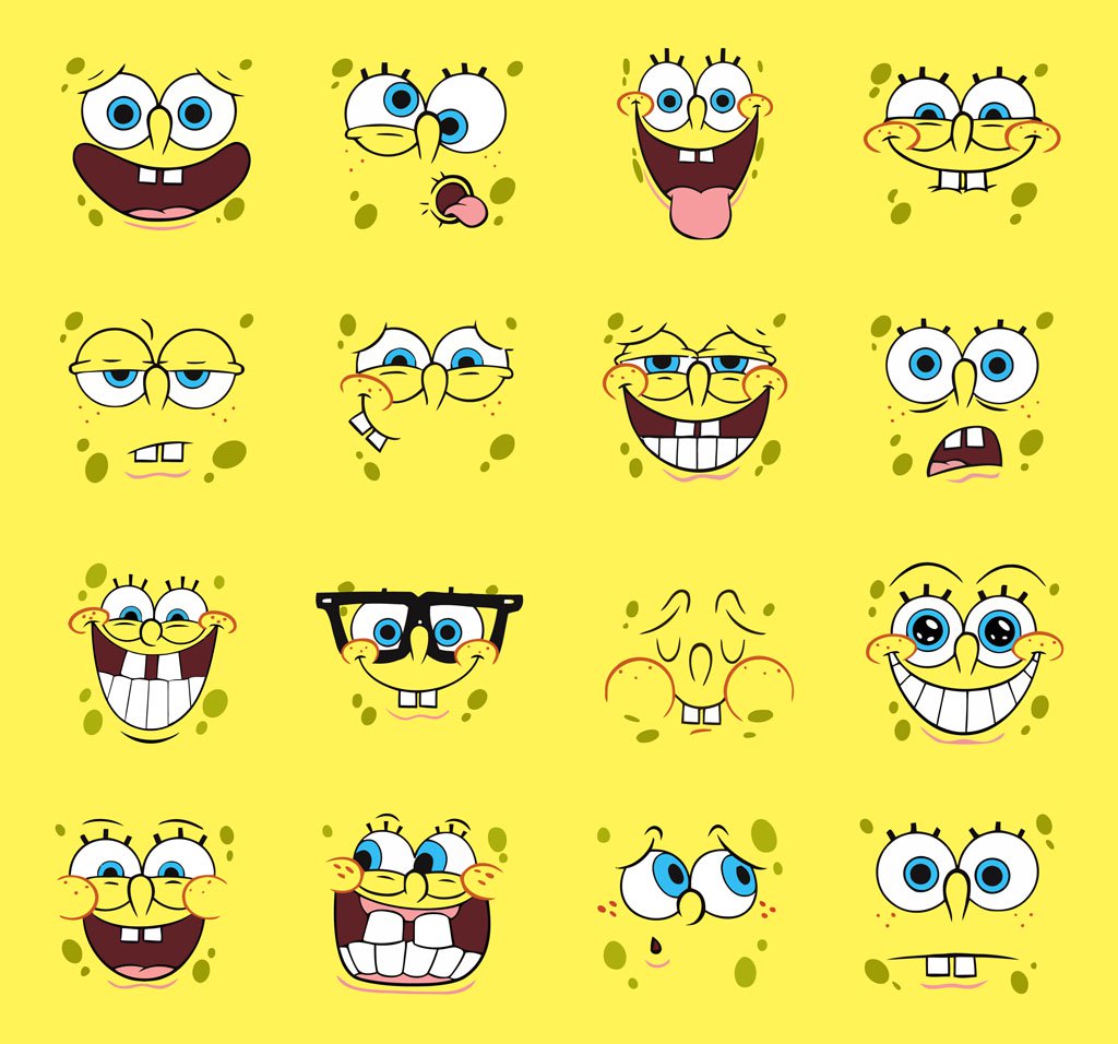 1024x956 Spongebob Vector Cartoons Vector Art Amp Graphics