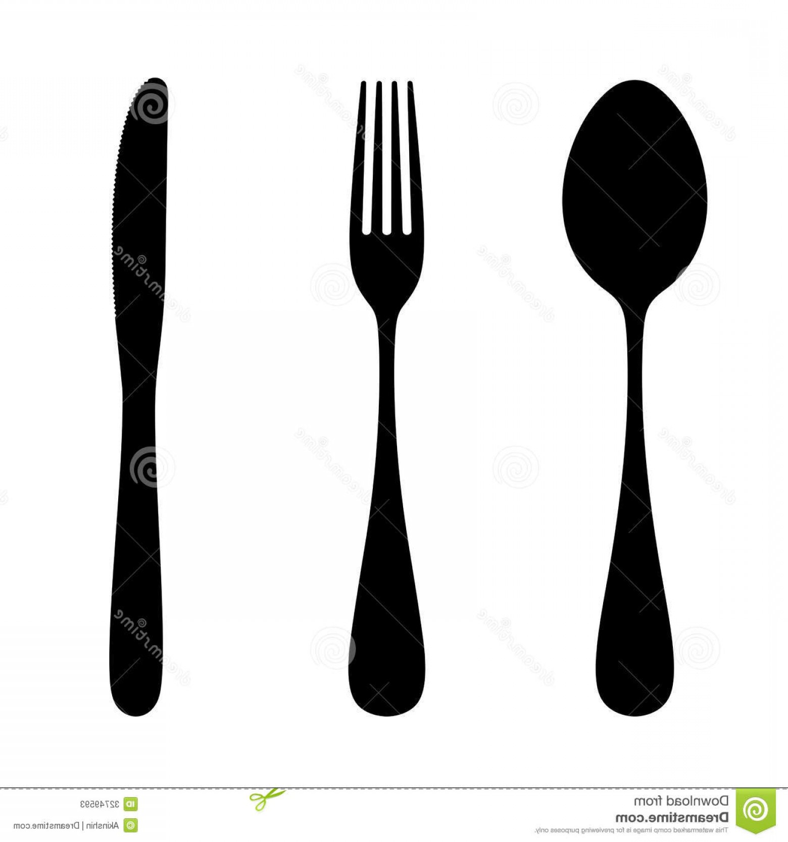 1560x1668 Stock Photos Spoon Fork Knife Vector Silhouette Image Sohadacouri