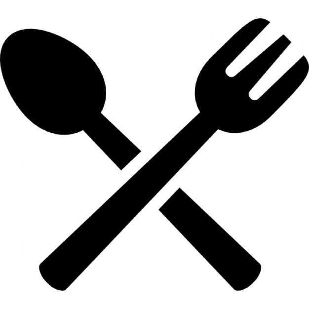 626x626 Spoon And Fork Crossed Icons Free Download