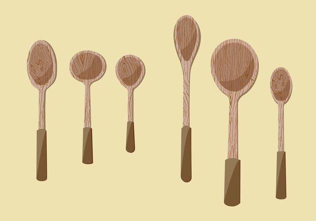 632x442 Wooden Spoon Vector Illustrations Free Vector Download 147391