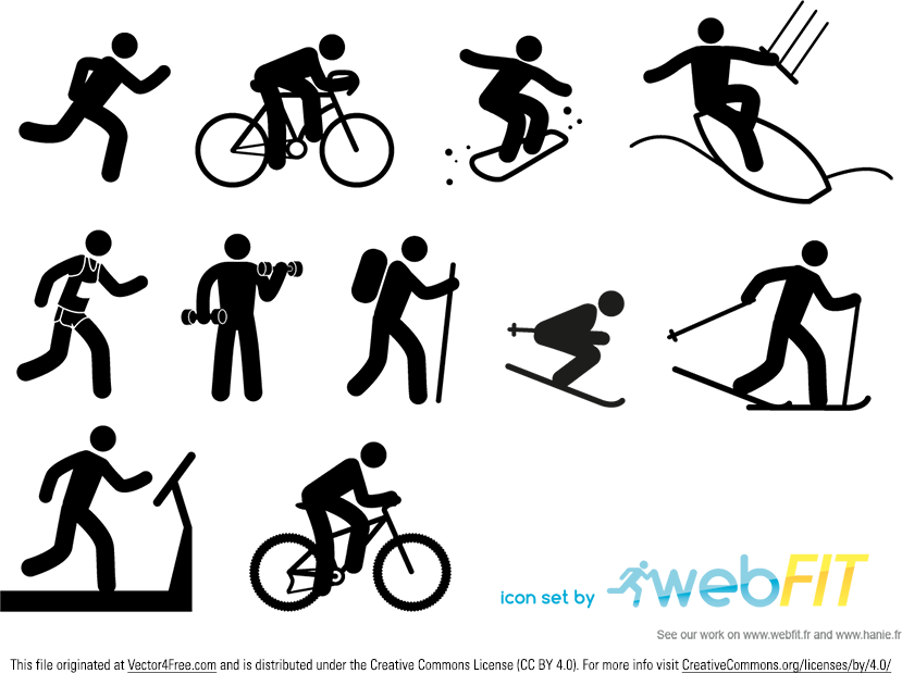 829x631 Free Sport Vector Graphics