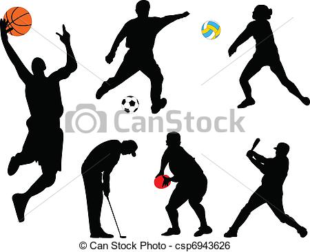450x366 Illustration Of Collection Of Different Sport