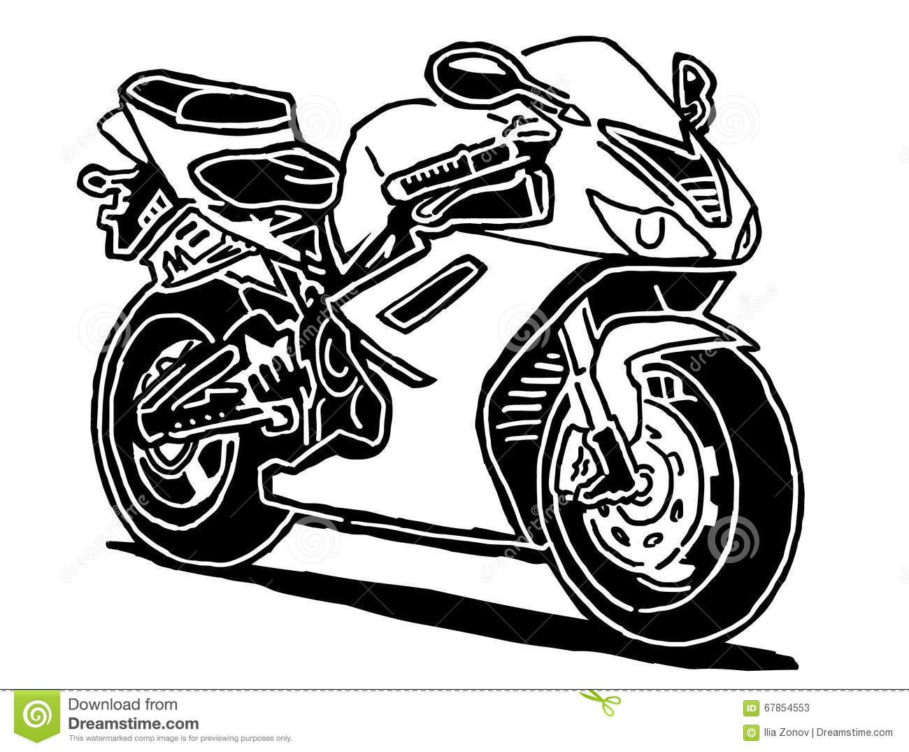 Sportbike Vector