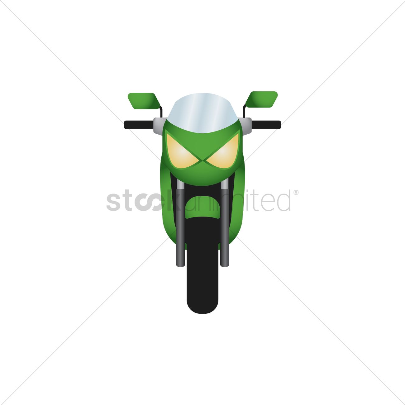 1300x1300 Sport Bike Vector Image