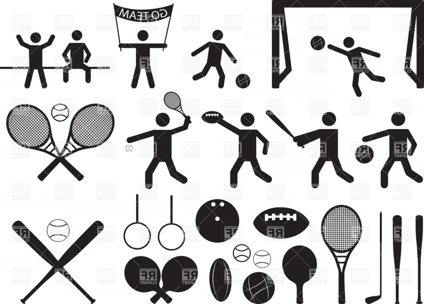 1440x1034 Popular Sports Clip Art Vector Sohadacouri