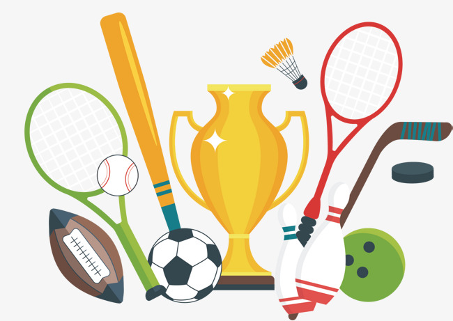 650x461 Sports Equipment Vector, Hand, Trophy, Baseball Bat Png And Vector