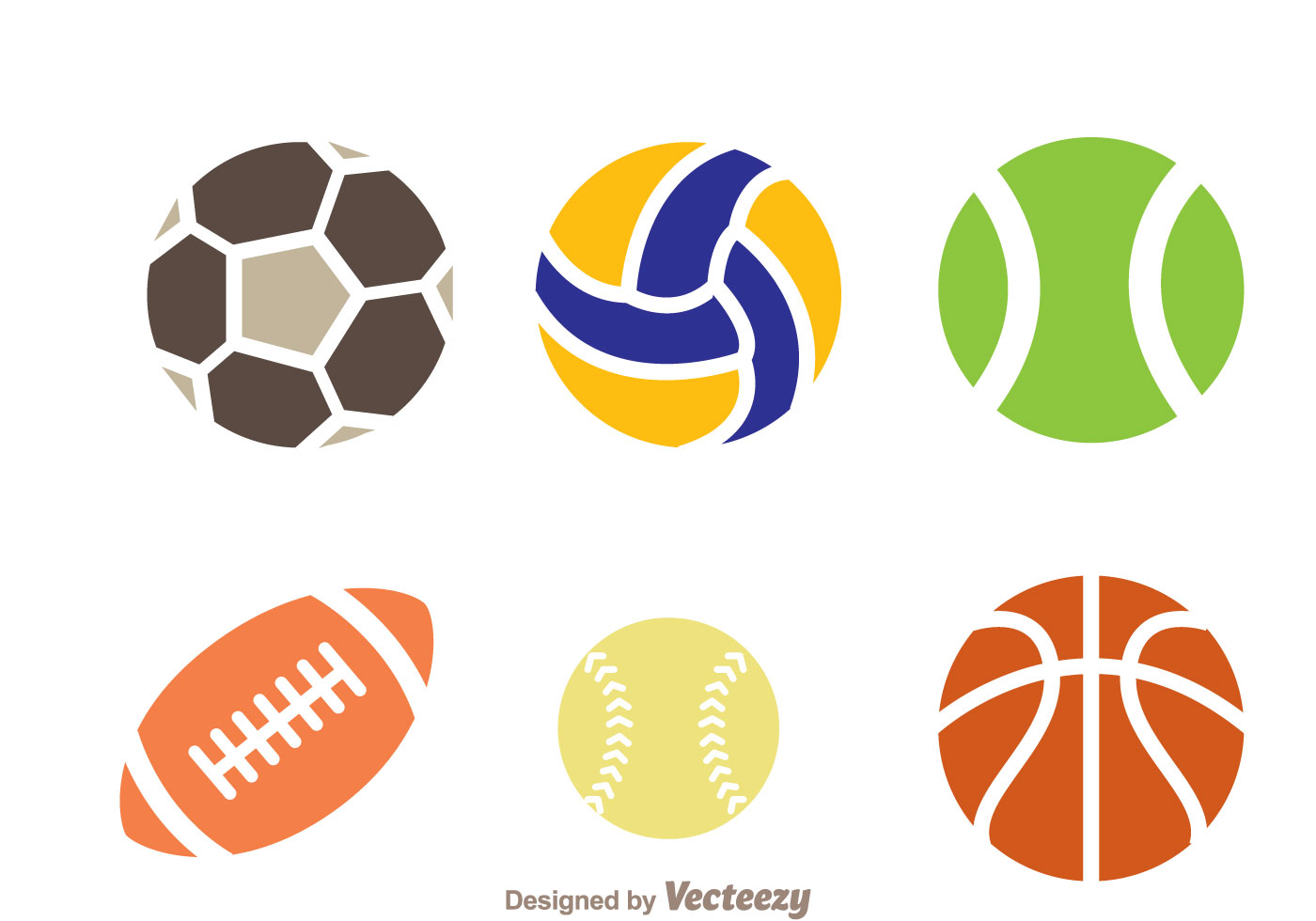 1400x980 Sport Ball Icon Vectors