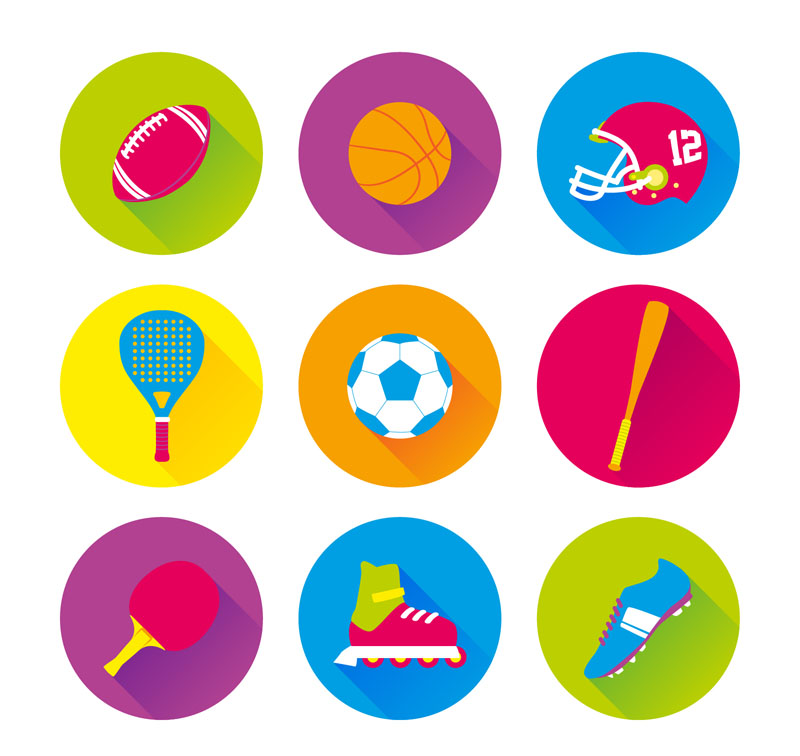 800x756 9 Color Sports Icon Vector Material Nine,color,sports,icon,vector